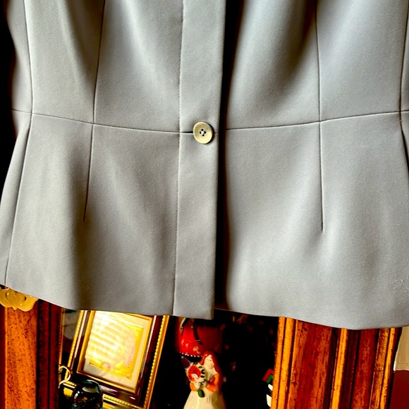 Caslon beautiful blue Peplumjacket.Excellent condition.Pockets.Bundle with skirt - Picture 4 of 10